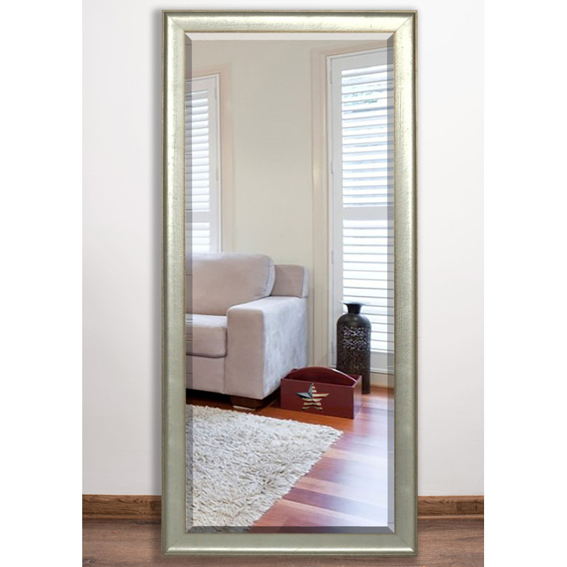 Solid Wood Flat Mirror, 63.5" H x 29" W