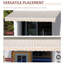 Auvent de patio rétractable l 96,5 po x P 0,01 po Buildingsup
