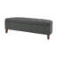 Banc de rangement en lin Lorinne-11316643