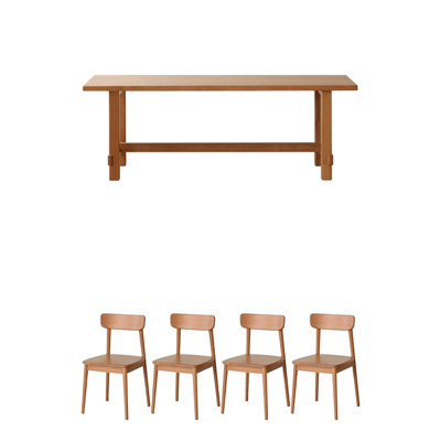 Ensemble de salle à manger rectangulaire