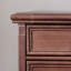 Armoire d'appoint en bois manufacturé brun massif