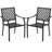 Bossier 2 - Person Patio Dining Set with Square Table