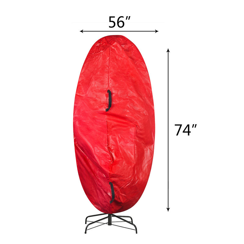 Rangement pour arbre de noël, H 74 po x l 56 po x P 56 po