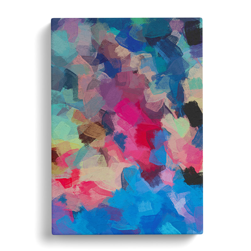 An Angel Abstract - Wrapped Canvas Painting, 76cm H x 50cm W x 3cm D