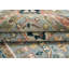 Tapis traditionnel rose en laine noué à la main 9 pi 9 po x 14 po Oushak-170879472-170879485