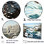 Paysage de plage sauvage IV sur toile-273545748-273545758