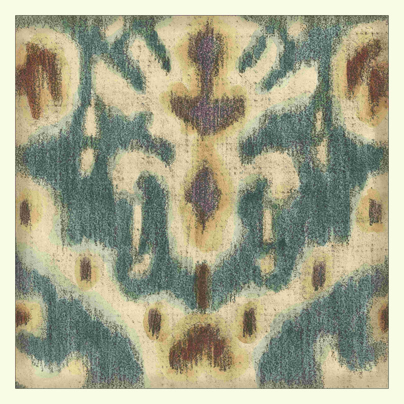 Ikat Motif IV_Wong, H 12 po x l 12 po
