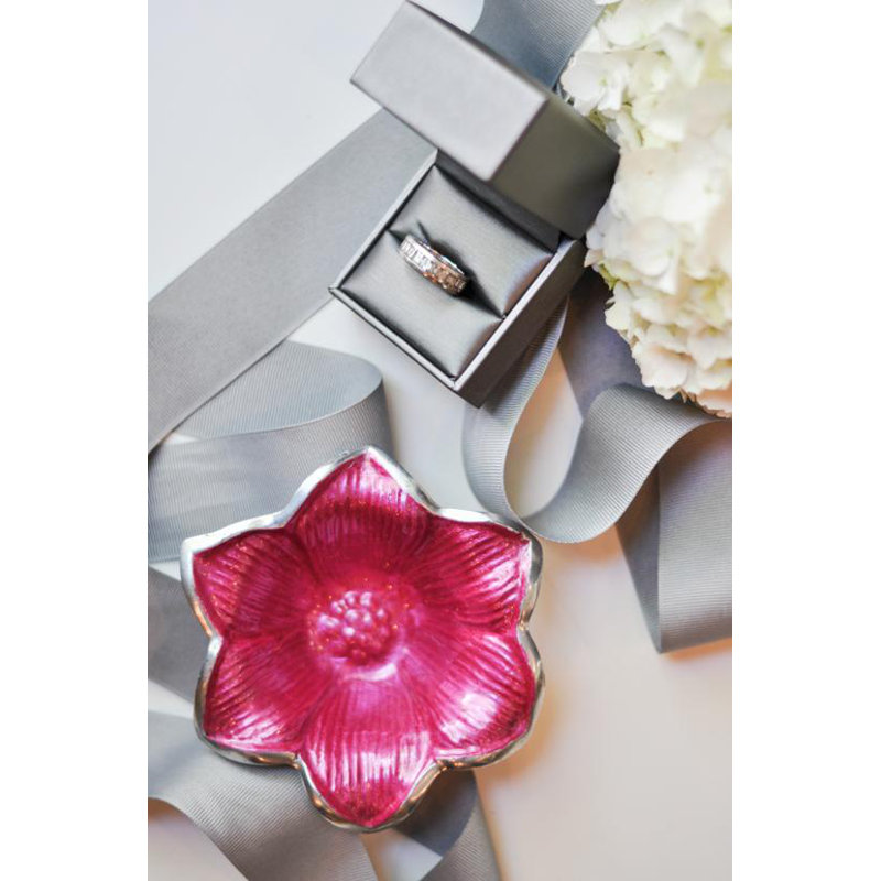 Handmade Aluminum Cereal Bowl, Amethyst