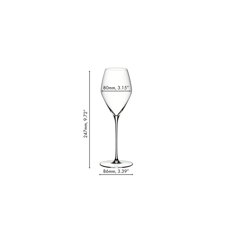 RIEDEL Veloce Rose Glass