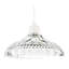 Modern Clear Textured Glass Dome Pendant Light Shade With Bubble Decor By 
