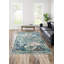 Tapis bleu tissé à la machine Holker-1863935801