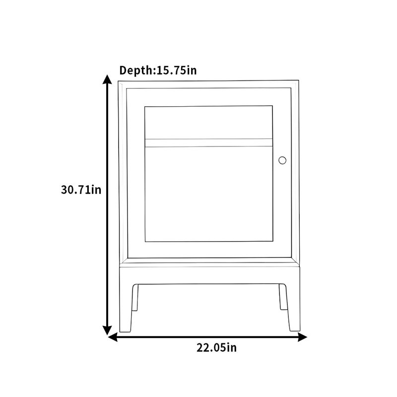 A Small Simple And Retro Sideboard