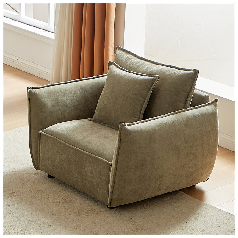 MH 44" Minimalist Sofa, Light Green