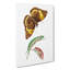 Caterpillar & Cassia Butterfly by George Shaw - Wrapped Canvas-55370516