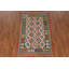 Tapis géométrique en laine Kilim