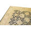 High-Quality Hand-Knotted Black And Gold Area Rug