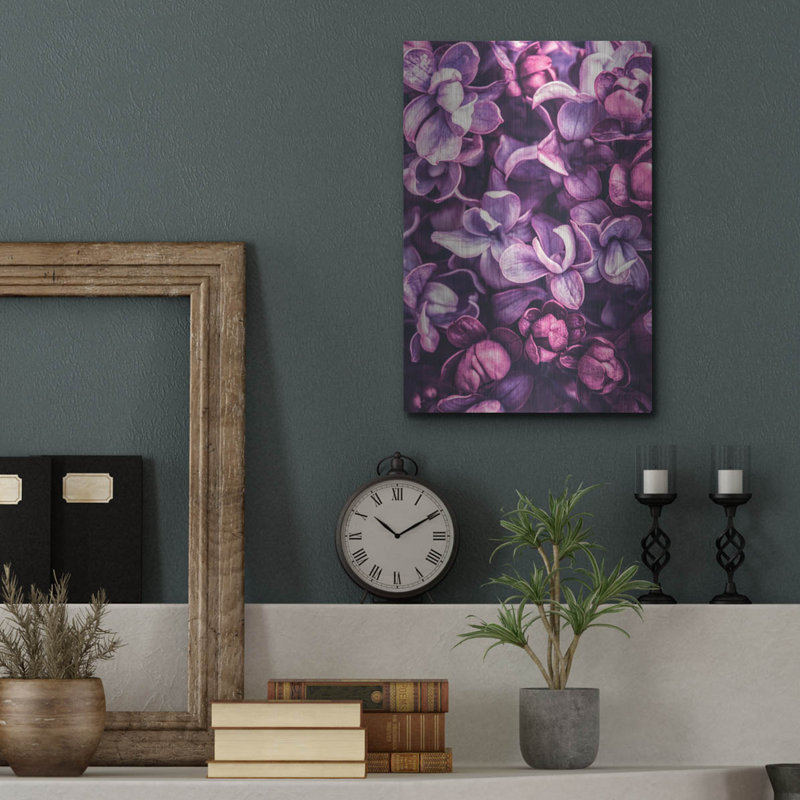 «Shades Of Purple» par Incado Metal, H 16 po x l 12 po