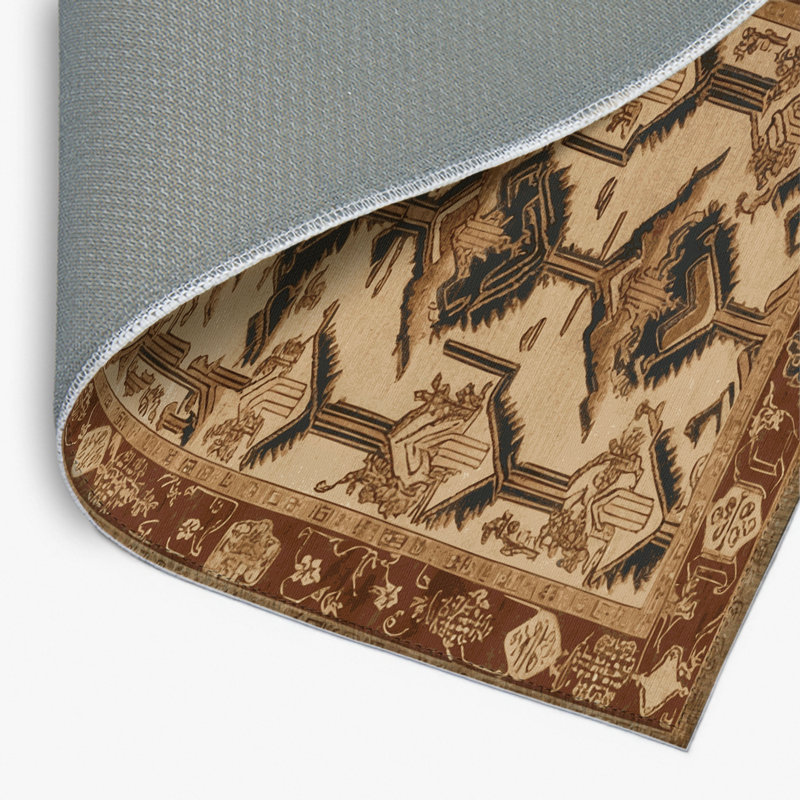 Tapis intérieur et extérieur ArtDeco, Rectangulaire 2 pi x 3 pi
