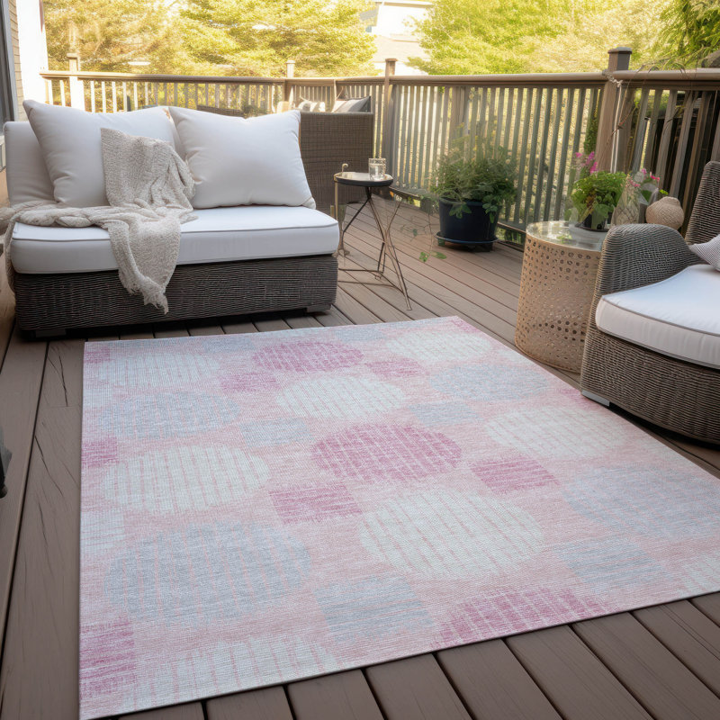 Tapis intérieur / extérieur Maliana, Rectangle 8 pi x 10 pi