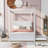 Thermalito Full Storage Canopy Bed with Trundle-1386824497-1347071313