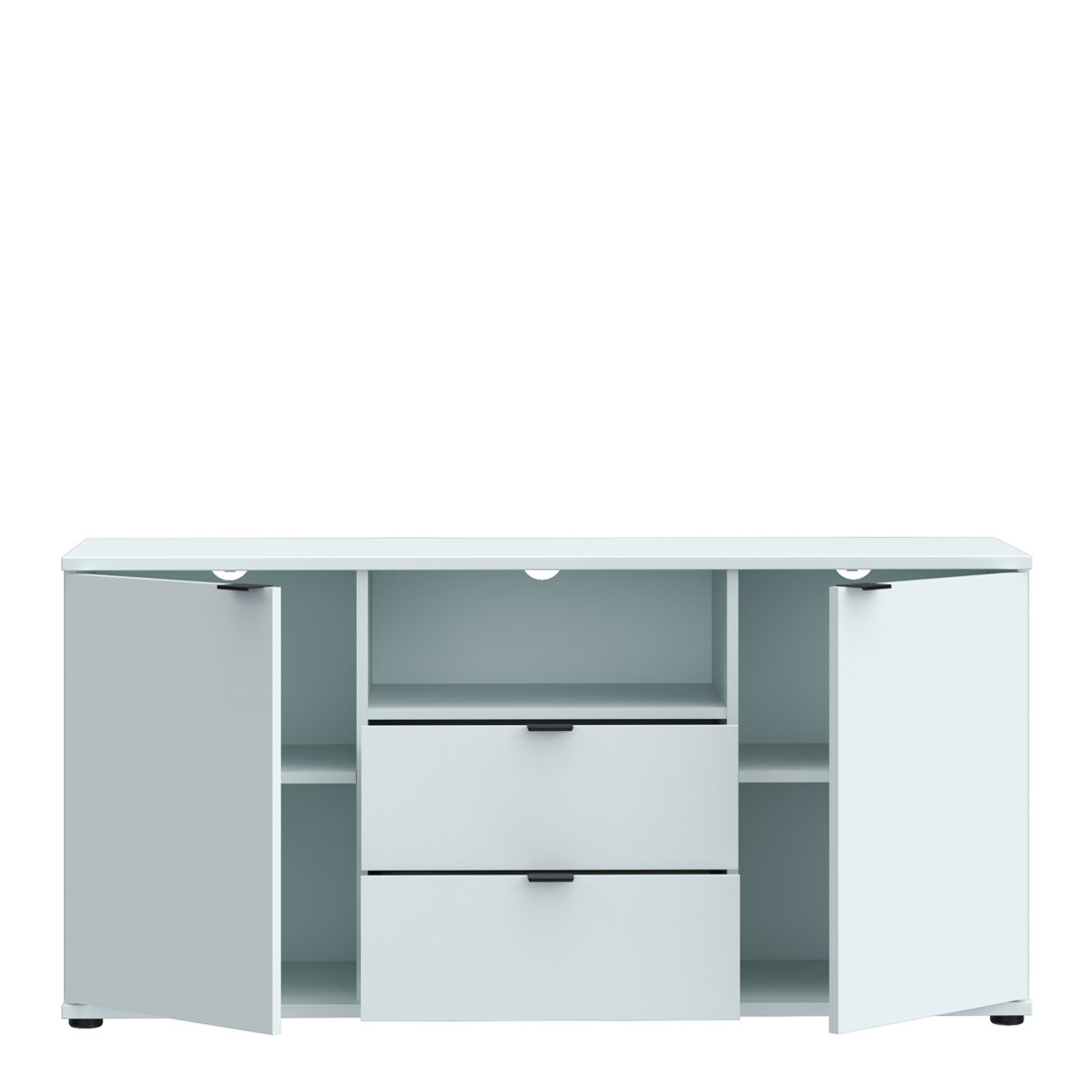 Ganymede TV Unit with Open Shelf, Drawer & 2 Doors