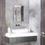 Kleankin Recessed Medicine Cabinet With Mirror