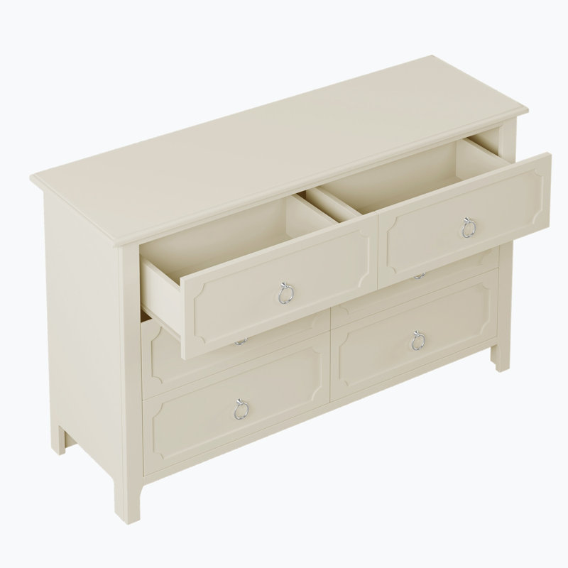 Commode à six tiroirs