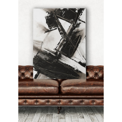 « diagonale matrix ii », impression sur toile tendue