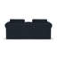 Causeuse modulaire à accoudoirs roulés 2 places 76 po avec console de rangement Lockheart-126757838