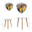 Ensemble de 2 tables basses gigognes triangulaires Guanajuato City Street