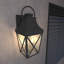Lanterne murale d'extérieur 2 lumières avec verre transparent Ariel