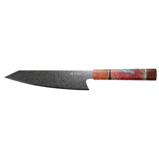 Yatoshi Knives 8 Chef's Knife KirirtsukeDamascus-multicolor