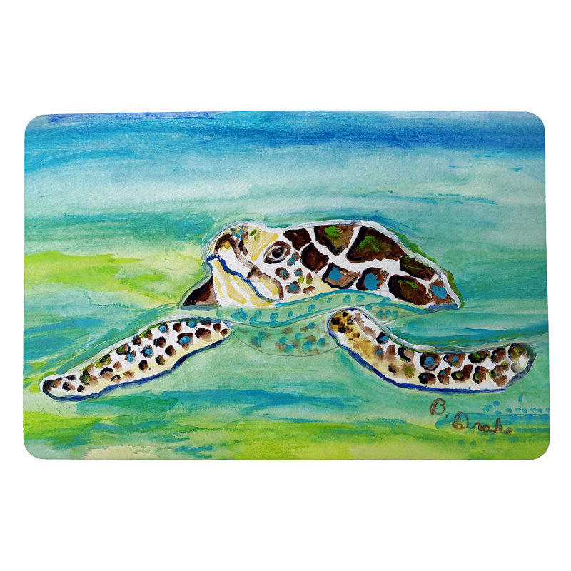 Elizebeth Non-Slip Doormat, 18" W x 26" L