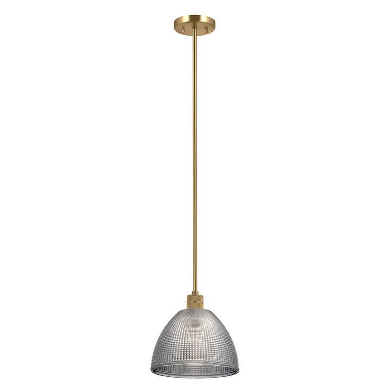 Luminaire suspendu 1 lumière Hampstead, Laiton
