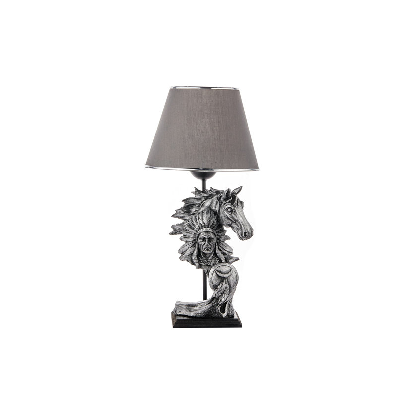 Lampe de table Danwood, gris, gris