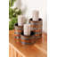Ensemble de 3 porte-bougies cylindriques traditionnels de 4, 6 et 8 pouces