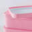 Set Of 3 Textured Pink Boxes With Rounded Edges, Decorative Cardboard Boxes With Lids, Nesting Gift Storage, Large Paperboard Containers For Organizing And Keepsakes