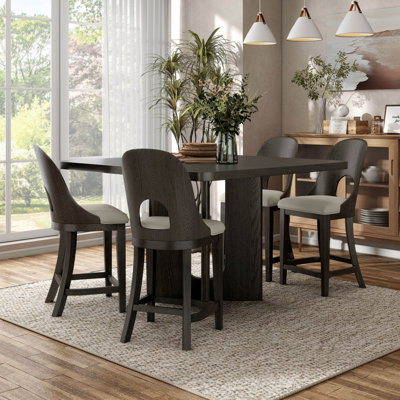Ensemble de table de salle à manger à hauteur de comptoir Doloros