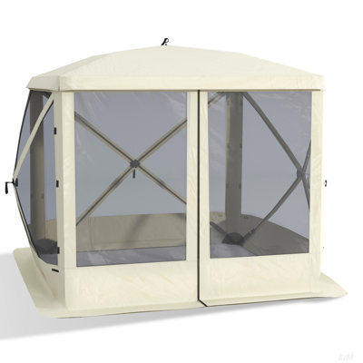 Toile de tente abri de camping avec abri de jardin Pop Up