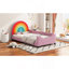 Lit de jour simple tapissier Rainbow