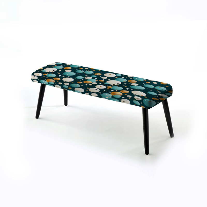 Banc rembourré à pois Classic Elegance Classic