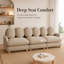 Canapé modulaire en chenille Veloria Comfy-1369701362