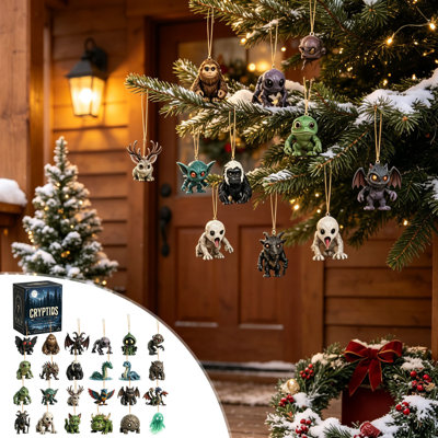 Christmas Decor   Cryptids Advent Calendar 24 Legends