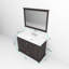 Meuble-lavabo simple l 48 po x P 22 po et miroir 46 po Dukes-875698144