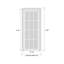 Porte intérieure française pleine 42 x 84 pouces Ego 5006 Chêne marbré Panneau simple Cadre Poignée Salle de bain Chambre Portes modernes-99701732-99701744