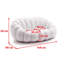 Mirielle Evins 2 Seater Teddy Boucle Loveseat-24383015