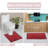 Bruss Luxury 100% Cotton Contour Bath Mat 20"x20" Reversible-93139009