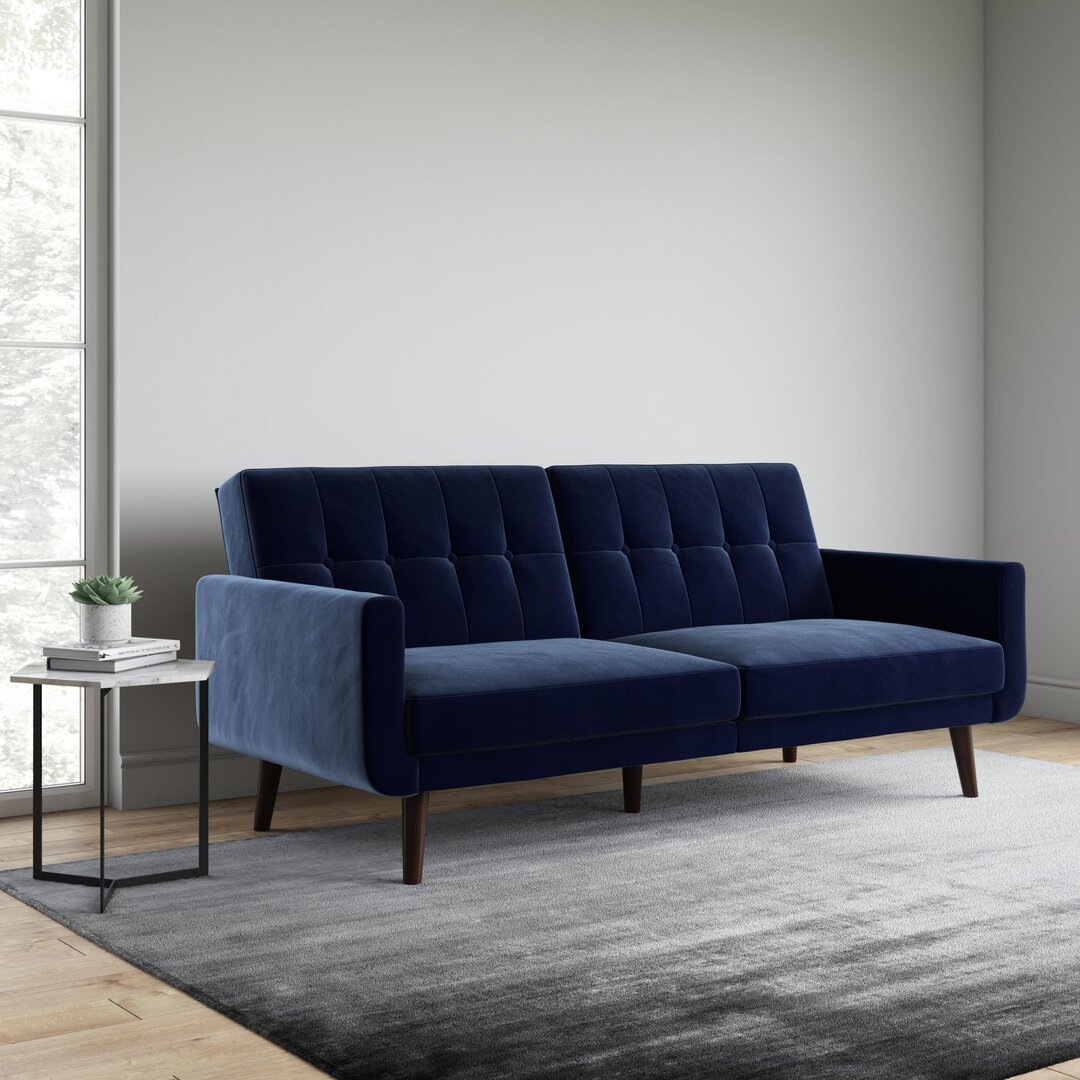 2-Sitzer Sofa Latitude aus Samt