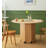 Japanese-style Creative Solid Wood Round Dining Table-202198854