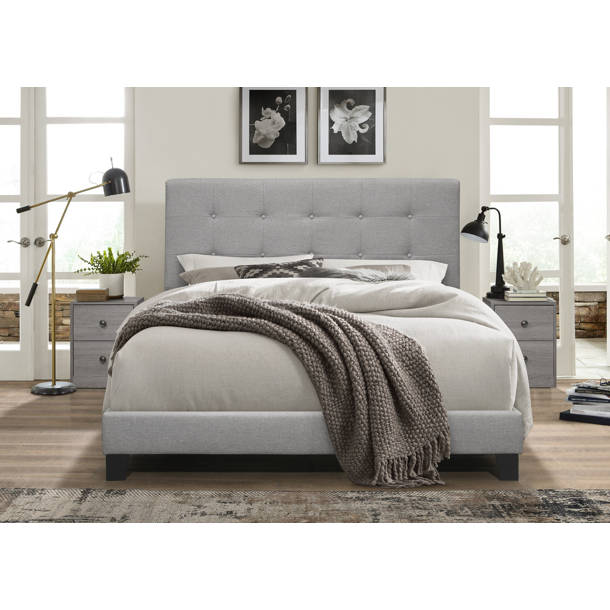 Andover Mills™ Abdiel Upholstered Platform Bed & Reviews | Wayfair